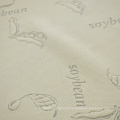 High quality knitted mattress fabric, environment friendly soybean fiber fabric